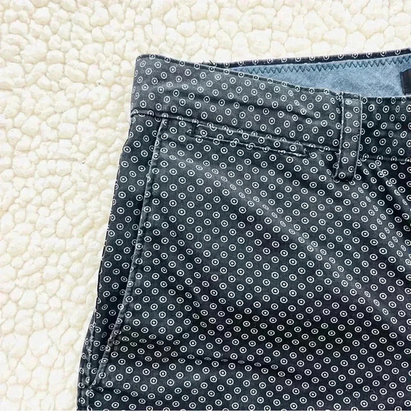 Banana Republic Navy Aiden Flat Front Cotton Chino Mens Shorts Size 29 - Picture 3 of 14